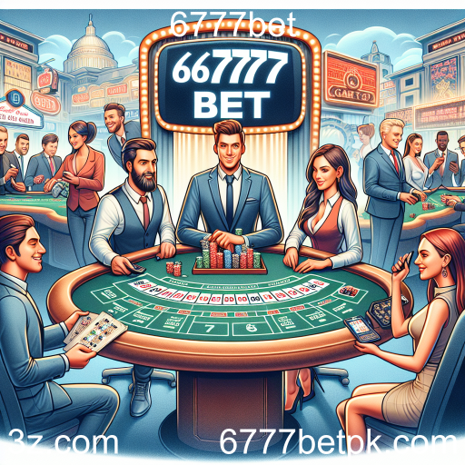 Cassino Ao Vivo na 6777bet: Jogue e Interaja em Tempo Real